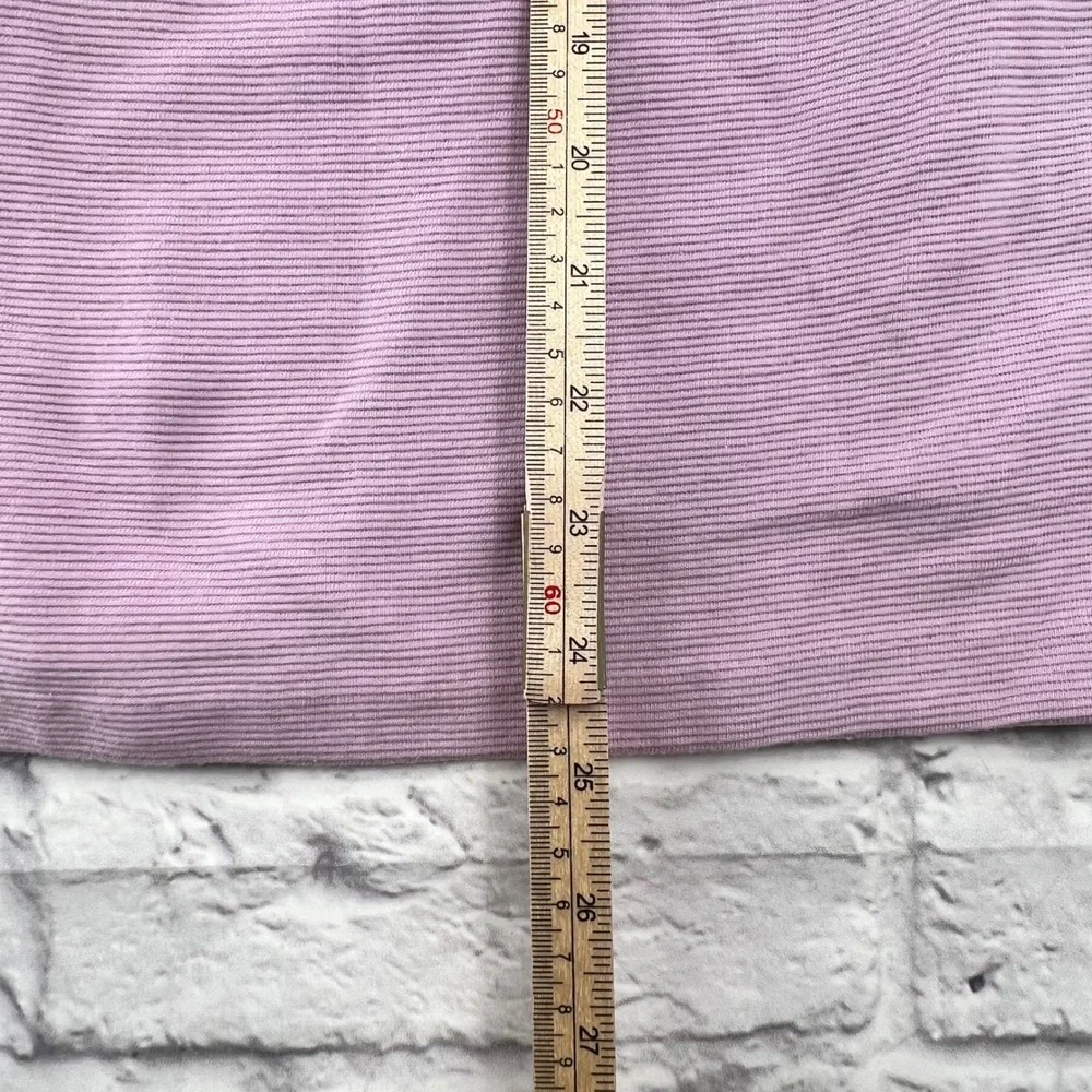 Talbots Lavender Ribbed Tank Top - Picture 7 of 8